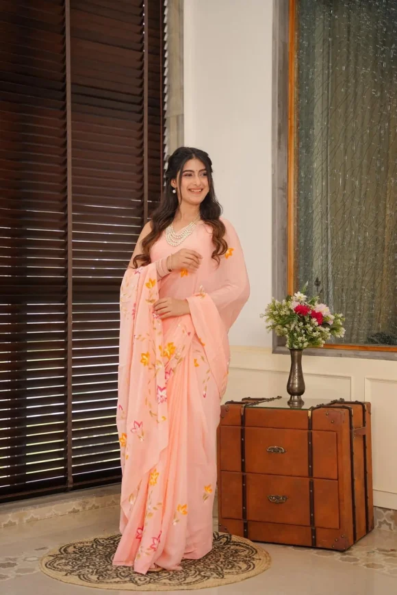 Aaradhana Pearl Saree - Image 2