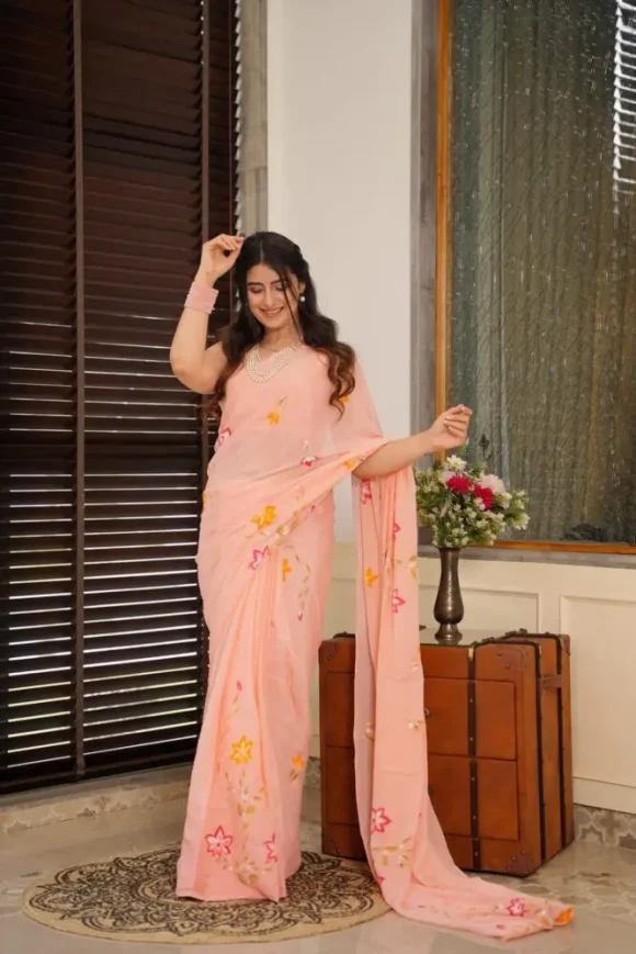 Aaradhana Pearl Saree - Image 7