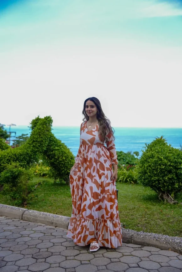 CAMELLIA GEORGETTE DRESS - Image 2