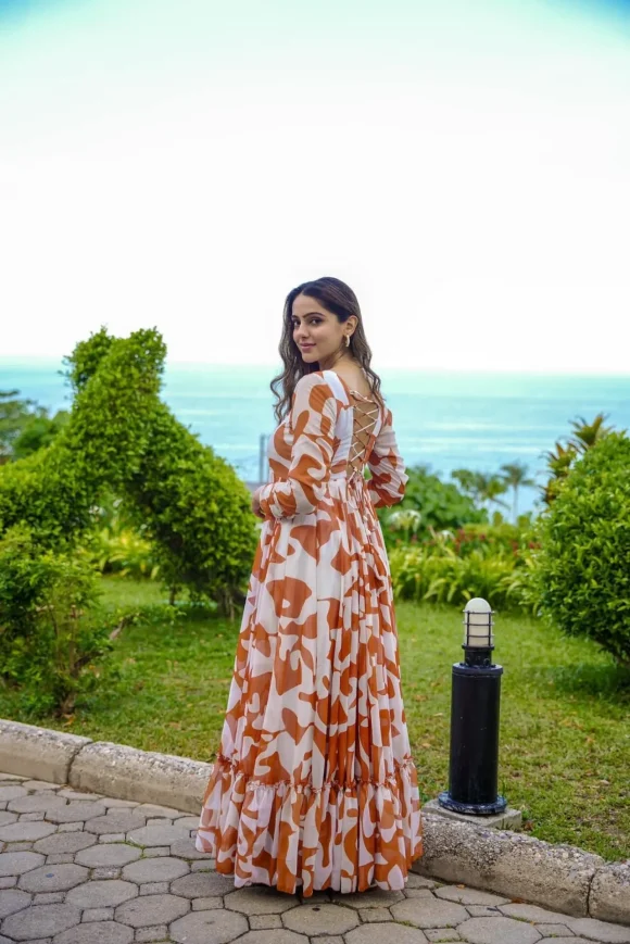 CAMELLIA GEORGETTE DRESS - Image 5
