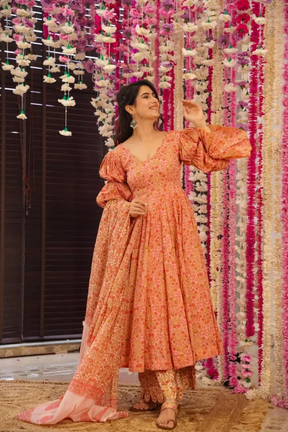 SAROJINI COTTON SUIT SET - Image 3