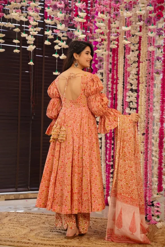 SAROJINI COTTON SUIT SET - Image 5