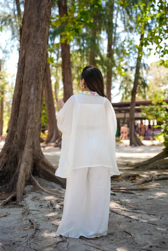 Joie-martine white co-Ord set - Image 2