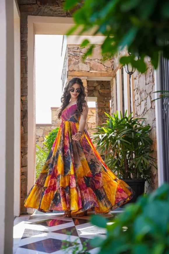 Mridula MULTICOLOR SILK DRESS - Image 3