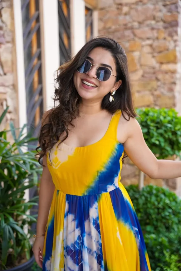 Nisha organza shaded dress - Image 3