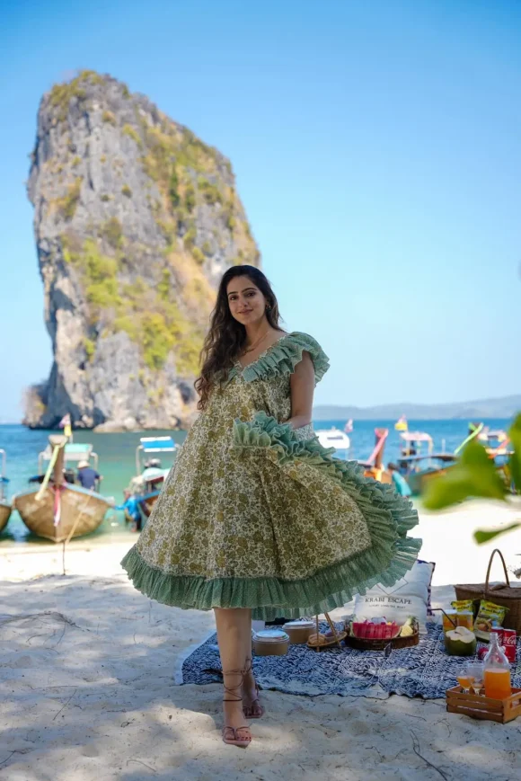 Yulia cotton dress - Image 3