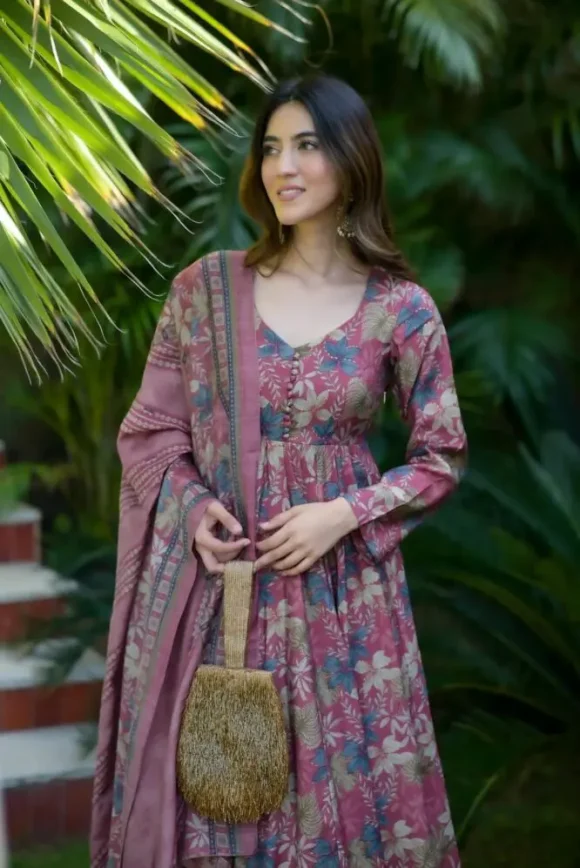 Alfiya Muslin Suit Set - Image 3