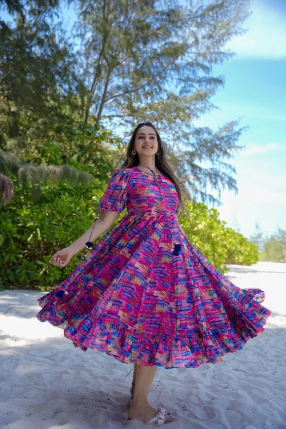 Colorful Elegance dress - Image 4