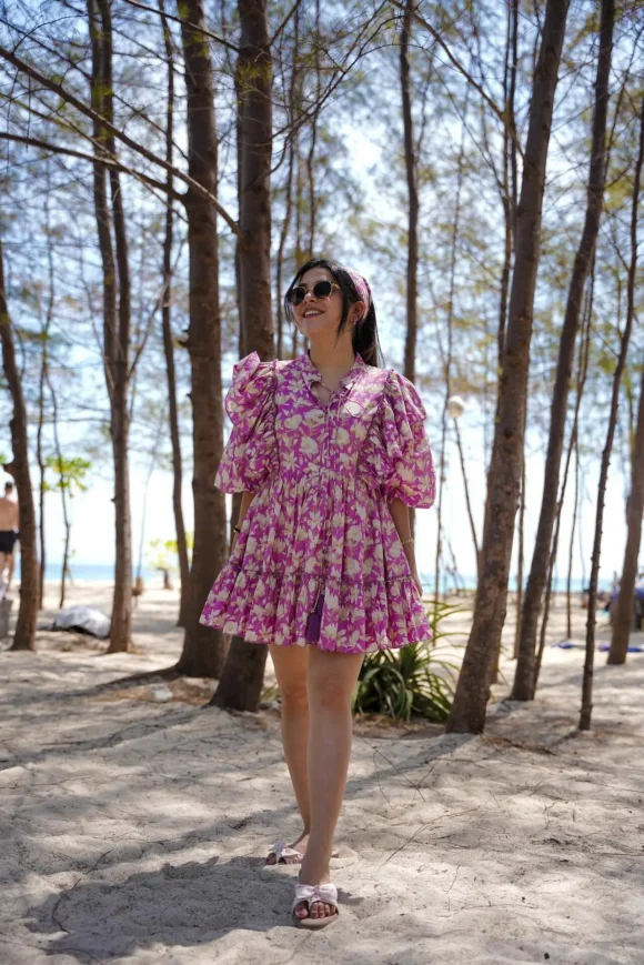 Lavender Lily Dress - Image 4