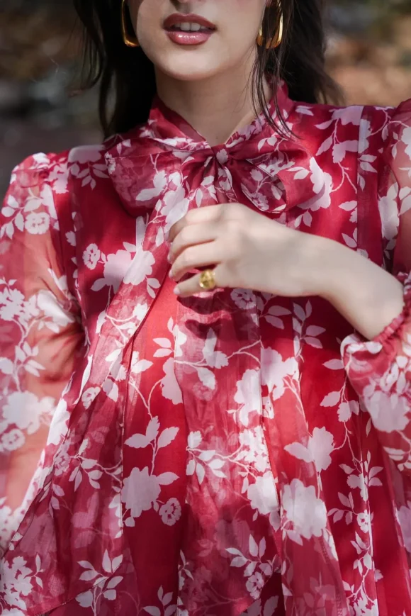 Ruby Reverie Dress - Image 4