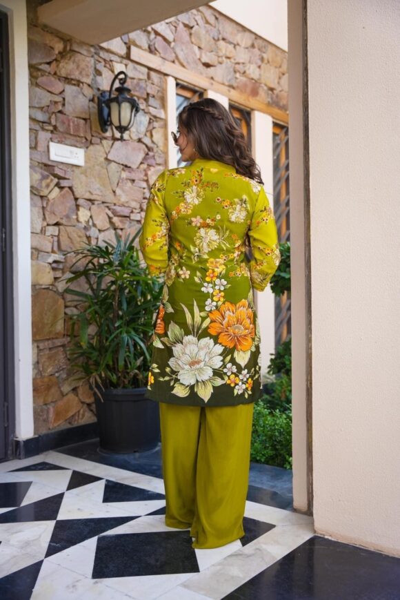 HAZEL GREEN EMBROIDERED SET - Image 5