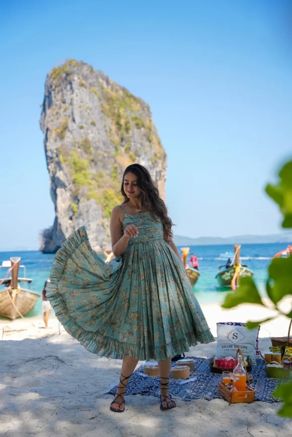 Paula cotton summer dress - Image 5