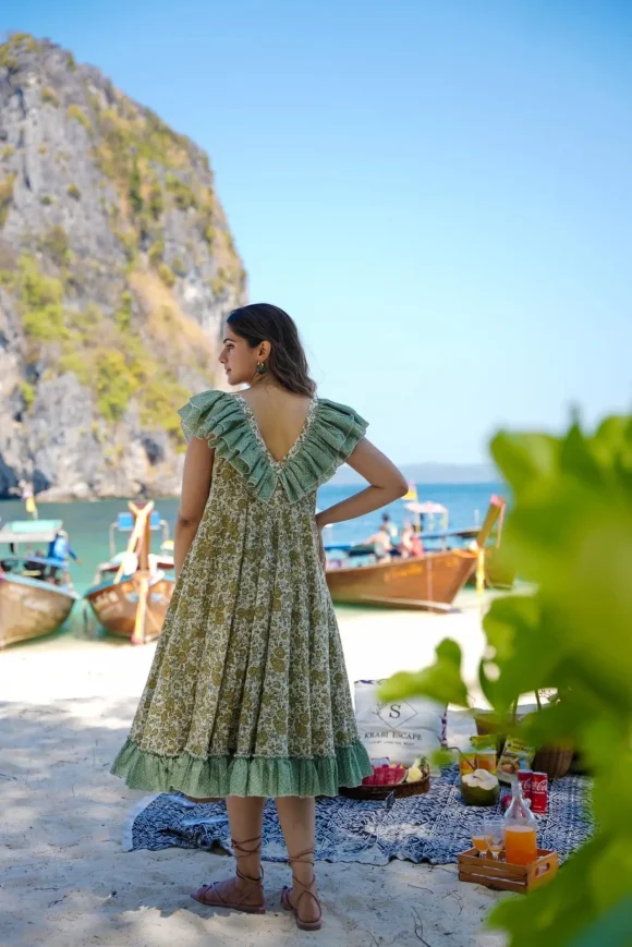 Yulia cotton dress - Image 5