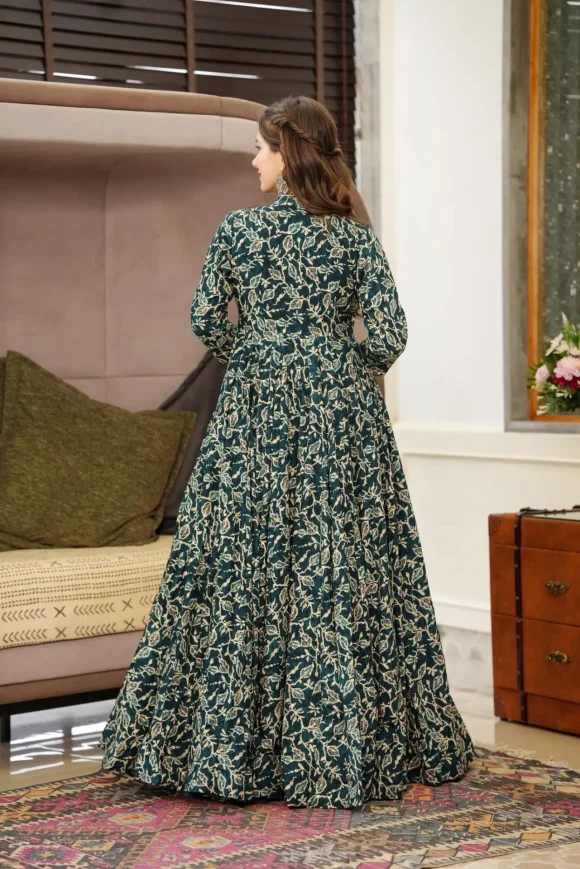 REBECCA GREEN RAYON SHRUG SET - Image 5