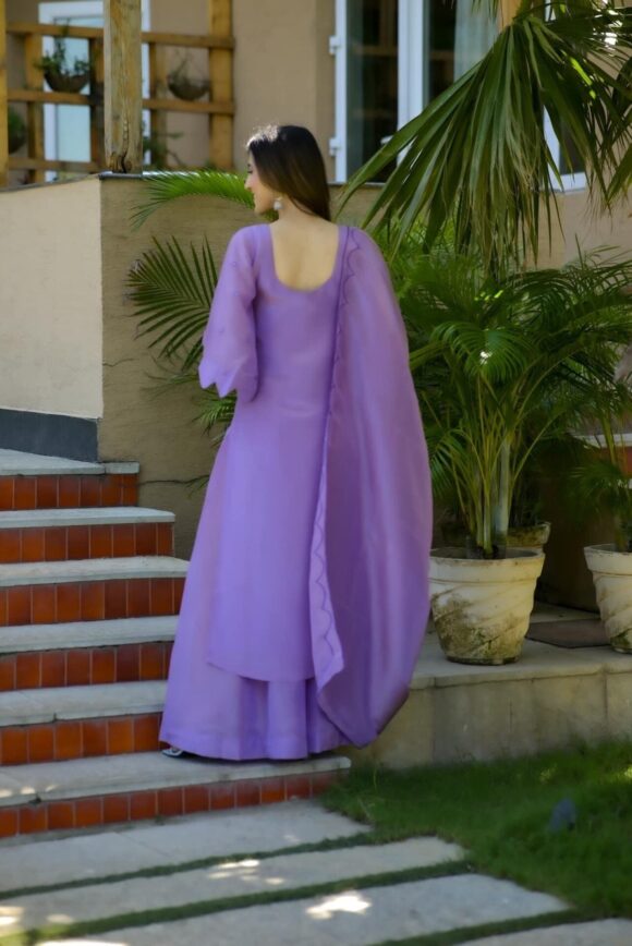 Lavender Lustre cosmos suit set - Image 5
