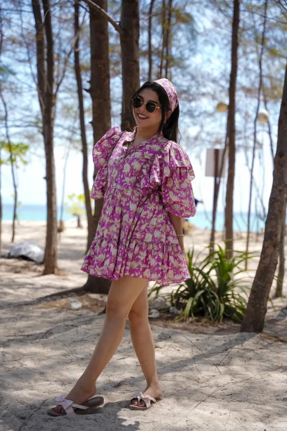 Lavender Lily Dress - Image 6