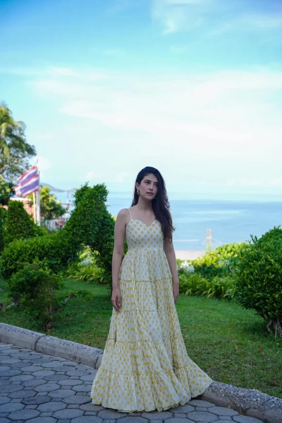 Rosa white cotton dres - Image 6