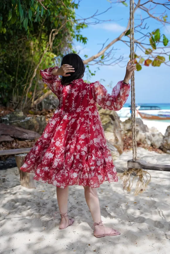 Ruby Reverie Dress - Image 6