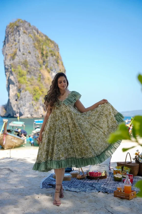 Yulia cotton dress - Image 6