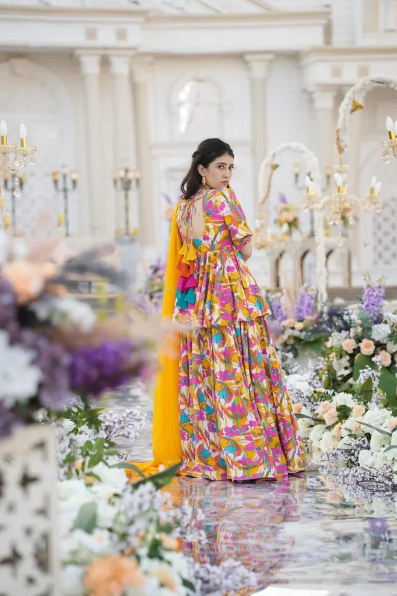 Martha rayon kurta-palazzo set - Image 6