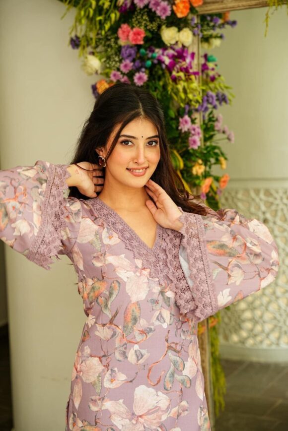 Cleo LINEN COTTON KURTA SET - Image 7