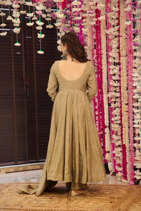Dusty Ash Muslin Suit Set - Image 7