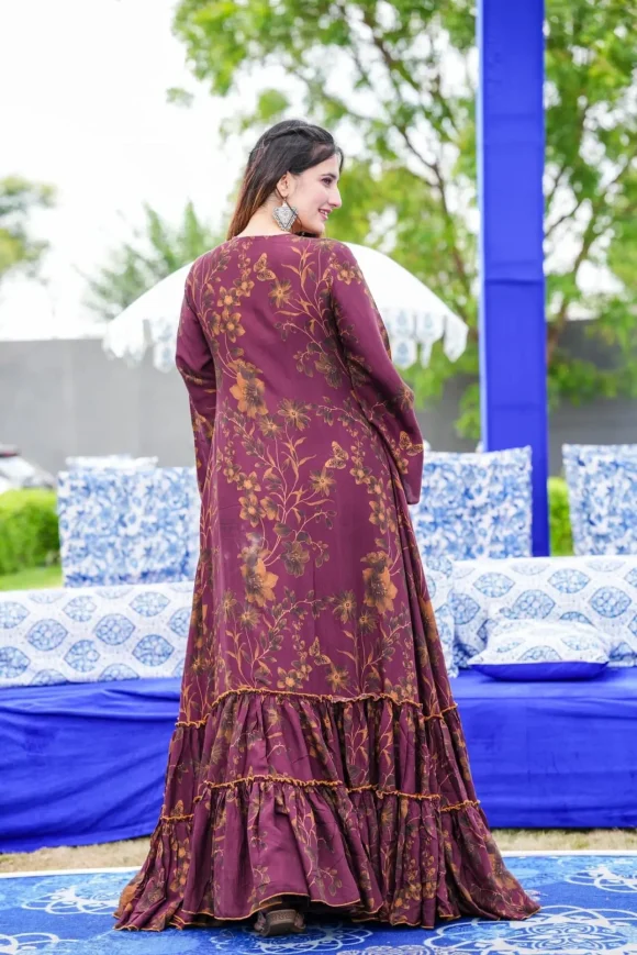 Kashvi muslin shrug set - Image 7