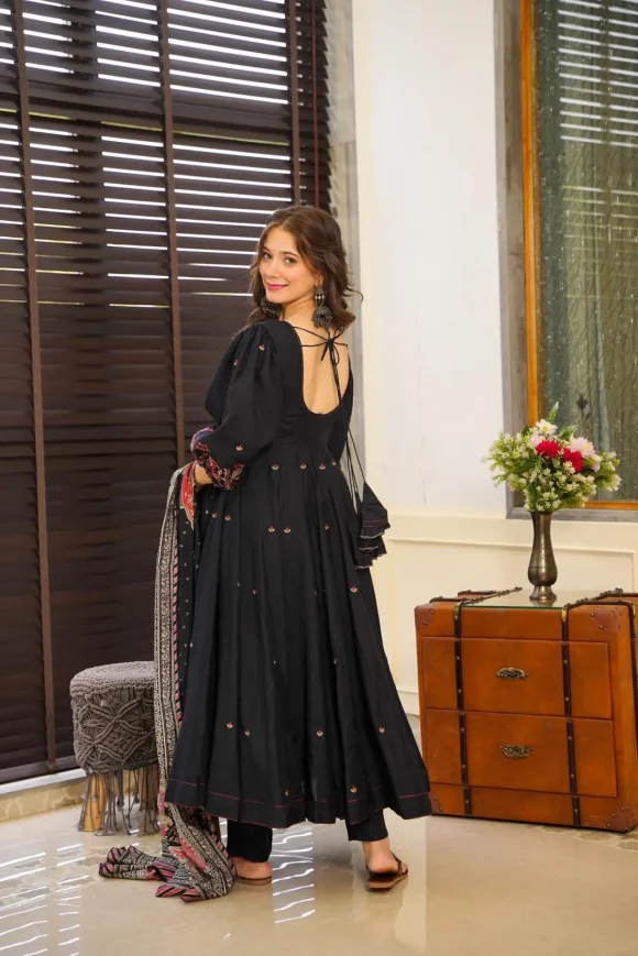 Kalki blue suit set - Image 8