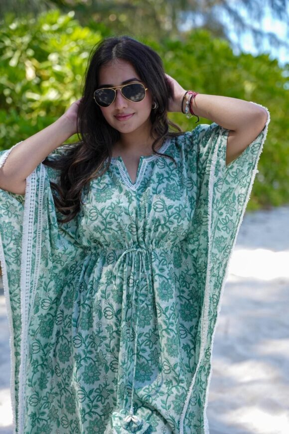 Minty Mirage Kaftan - Image 3