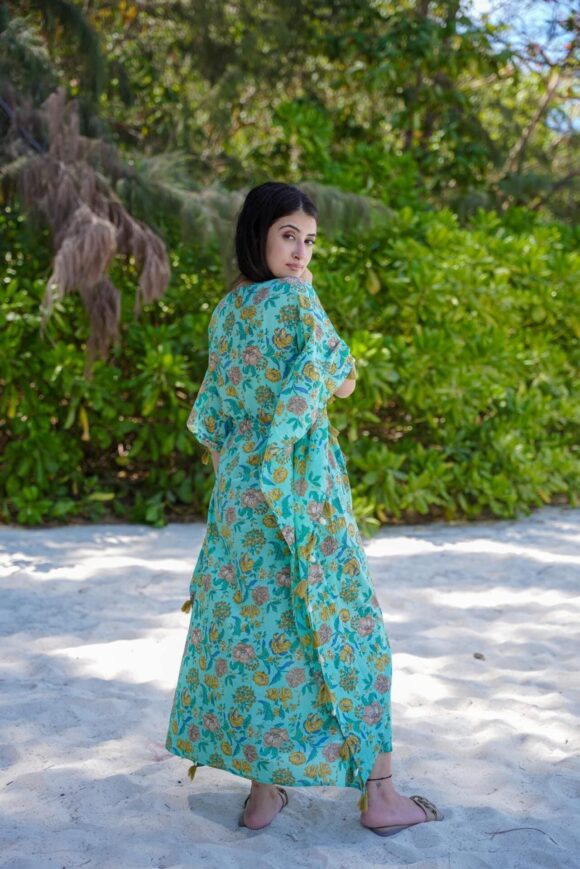 Verdant Petal kaftan - Image 2