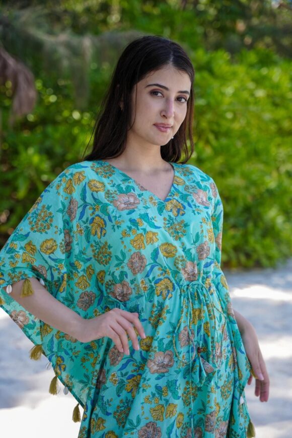 Verdant Petal kaftan - Image 3