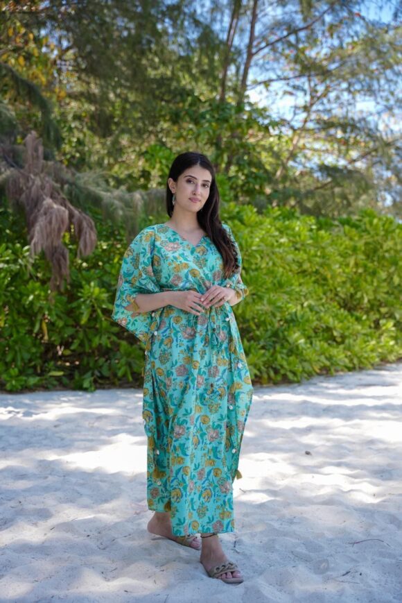Verdant Petal kaftan - Image 5