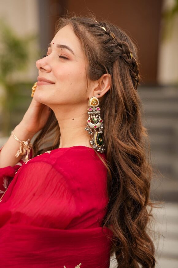 Heavenly aura kurta palazzo set - Image 7