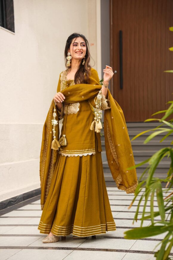 New Rustic elegance short kurta set - Image 6