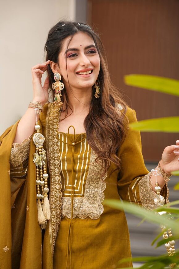 New Rustic elegance short kurta set - Image 7