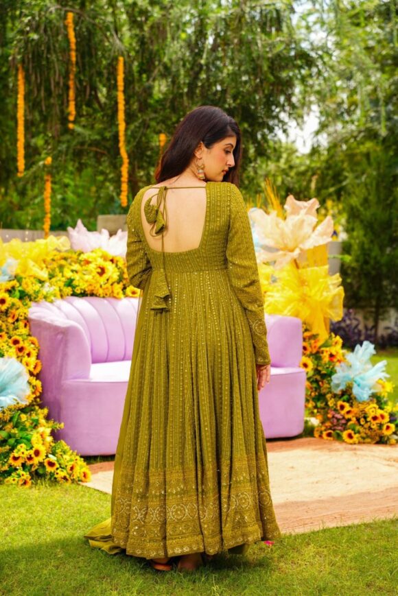 Rukhsar EMBROIDERED GEORGETTE SUIT SET - Image 6