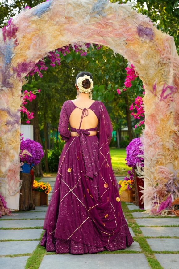 Murphy GEORGETTE LEHENGA CHOLI SET - Image 7