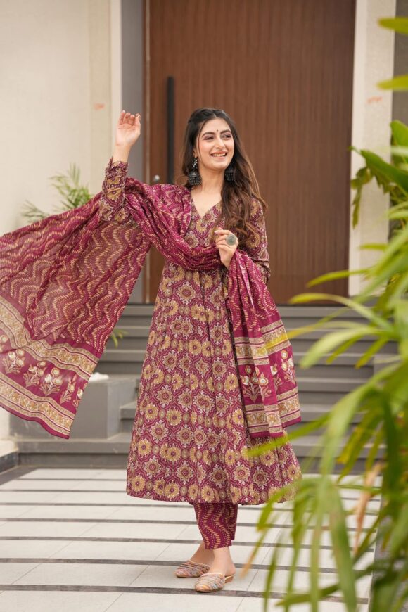Nimrat cotton suit set - Image 6