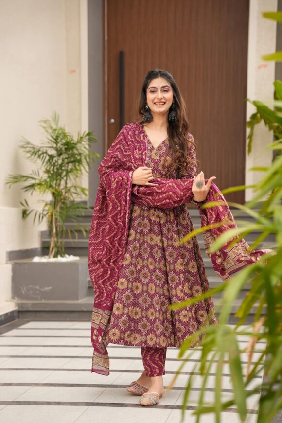Nimrat cotton suit set - Image 7
