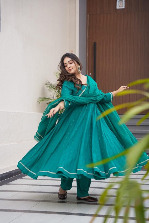Lagoon Breeze cotton suit set - Image 4