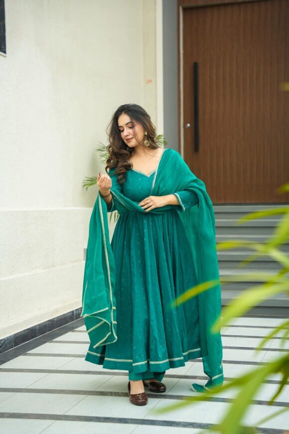 Lagoon Breeze cotton suit set - Image 6