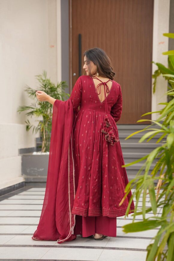 Luxe cotton suit set - Image 5
