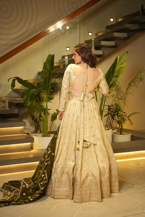 Zahreen ethnic cosmos lehenga set - Image 2