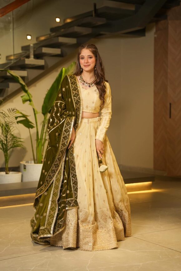 Zahreen ethnic cosmos lehenga set - Image 4