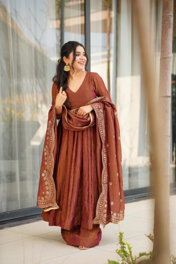 Burnt Sienna Bliss suit set - Image 3