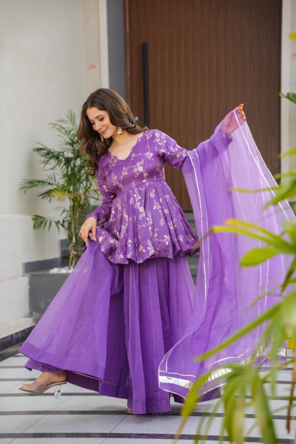 Sheer Silk Bliss suit set - Image 4