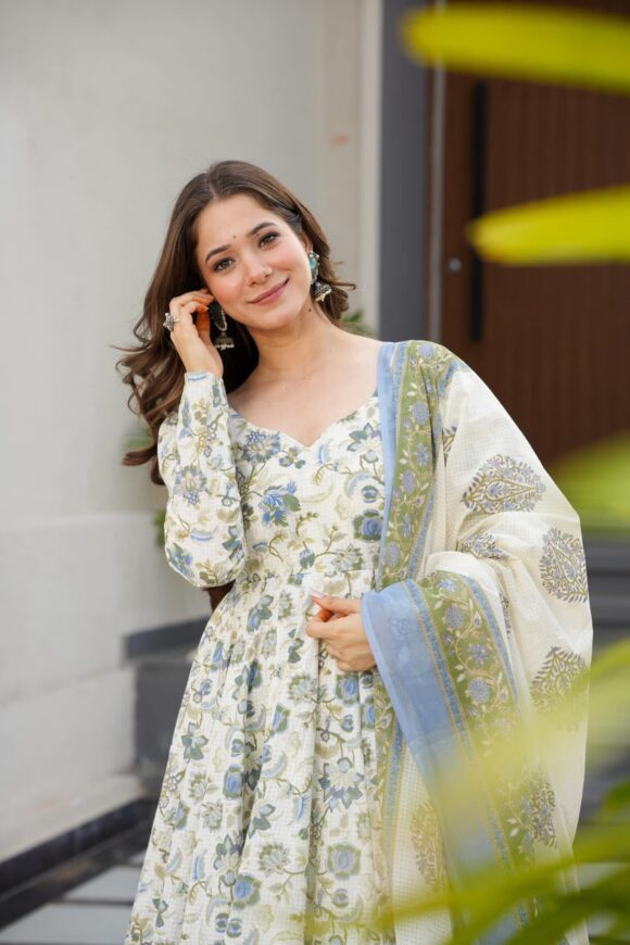 Soft Bloom cotton suit set - Image 2