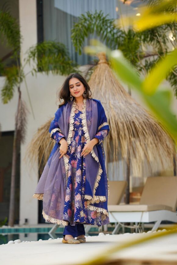 Royale Ember silk suit set - Image 6