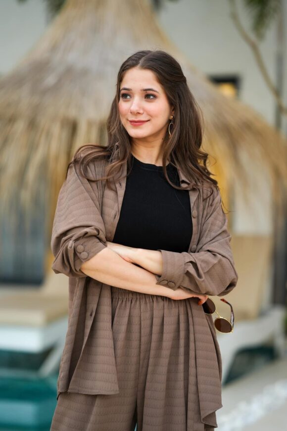 zendra brown co-ord set - Image 2