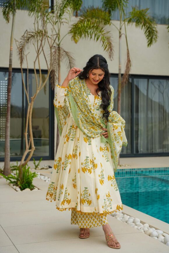 Vaidehi Cotton Suit Set